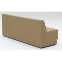 【軒先渡し】オリバー システムソファ Hygiene 幅1800mm ライトブラウン 1台（直送品）