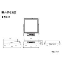 アズワン ホットプレート (NINOS) 350°C 250×250mm ND-2A 1個 1-4601-32（直送品）