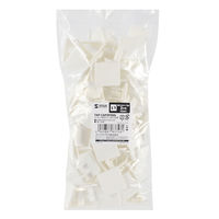 サンワサプライ コンセント安全キャップ 抜け止め専用 TAP-CAP2P100L 1パック(100個入)