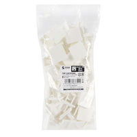 サンワサプライ コンセント安全キャップ 抜け止め専用 TAP-CAP3P100L 1パック(100個入)（直送品）