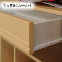 白井産業 ランドキッズ キッズ向けランドセルラック ナチュラル 幅627×奥行293×高さ932mm 1台（直送品）