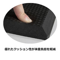 カーボーイ 足腰マット穴なし Sサイズ グリーン AM-01GR 1枚