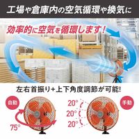 アイリスオーヤマ 大型扇風機 工業扇風機 三脚型 KF-431S 業務用扇風機 送風機 工場 体育館 1台