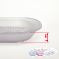 オープン工業 オープン工業 クリアカルトン 透明 KN-210-CL KN-210-CL 1個