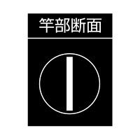 シンワ測定 曲尺2×4 シルバー 併用目盛 19mm巾 1尺5寸/呼寸 52cm 10055 1本（直送品）