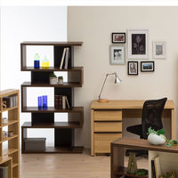 白井産業 セパルテック サイズオーダー木製デスク 浅型 ナチュラル 幅1100×奥行458×高さ726mm 1台（直送品）