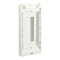 サンワサプライ 鍵無しセキュリティスリムコンセントカバー ホワイト 鍵なし TAP-KJCV2