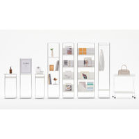 オカムラ サイドテーブル ブラック LU81AG-ZF95（直送品）