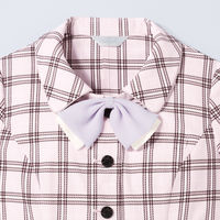 アイトス Pieds オーバーブラウス ピンク 7号 HCL6160-038 1着（直送品）