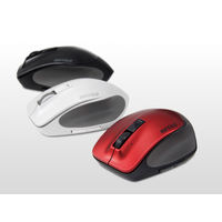 バッファロー Bluetoothマウス（静音） Premium Fitマウス ブルーLED式/5ボタン/静音タイプ ブラック BSMBB500MBK（直送品）