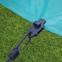 エスコ 40x83mm シートクリップ EA916Y-3A 1セット(20個)（直送品）