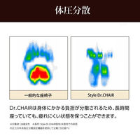 MTG Dr. Chair茶 ST-DC2039F-B 1個
