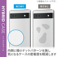 Google Pixel 6a ケース カバー ハイブリッド 耐衝撃 弾力性 クリア PM-P221HVCKCR エレコム 1個（直送品）