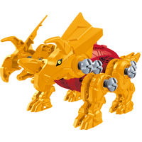 池田工業社 ギアブロックダイナソー トリケラトプス おもちゃ 1個