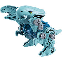 池田工業社 ギアブロックダイナソー ラプトル おもちゃ 1個