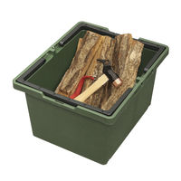 JEJアステージ セパレートバスケット100 グリーン 1個