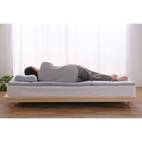 アイリスオーヤマ マットレス シングル S 厚み5cm 丸洗いOK 高反発 体圧分散 寝具 介護 エアリーマットレス MARS-C6S 1枚