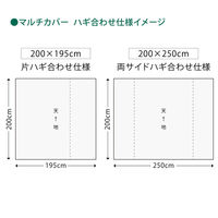 【並行輸入品】川島織物セルコン ミントン マルチカバー 2000×2500mm ピンク HV1221S_45P 1枚（直送品）