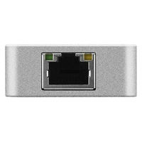 バッファロー LANアダプター USBハブ LAN×1 Type-A×3 Giga対応 USB-A シルバー 5台