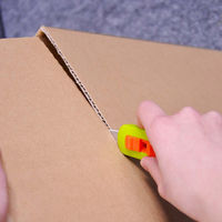 ダンボールカッター 段ボールのこ 物流くん 緑 DC-15 長谷川刃物 5個