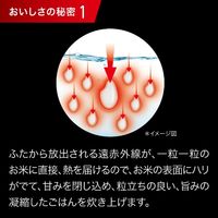 T-fal（ティファール） ザ・ライス 遠赤外線IH炊飯器 5.5合 ブラック RK8808JP 1台