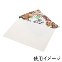 段ボール封筒 L 白 開封テープ付き 1セット（100枚：10枚入×10パック）006260252 HEIKO シモジマ