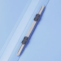 アスクル　フラットファイルPP製　A4タテ厚とじ　背幅28mm　ロイヤルブルー　5冊  オリジナル（わけあり品）