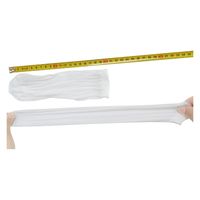 セーフラン安全用品 使い捨て靴下 白 11374 1セット(100足入)