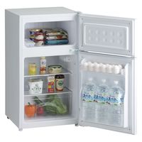 【軒先渡し】ハイアール 85L　2ドア冷凍冷蔵庫　直冷式 JR-N85E 1台（直送品）