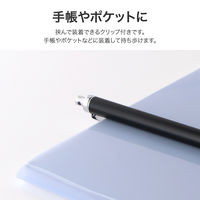 MSソリューションズ 汎用 導電性繊維タイプ タッチペン ブラック MS-TP13BK 1個