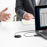 サンワサプライ USBマイクロホン MM-MCU06BKN 1個