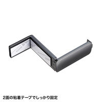 サンワサプライ 粘着テープ固定式 マルチフック PDA-STN70BK 1個（直送品）