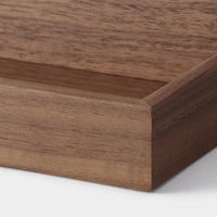 無印良品 壁に付けられる家具トレー ウォールナット材突板 44cm 良品計画