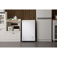 ジェネレーションパス シンプラス 上開き 冷凍庫99L ホワイト SP-99LUP-WH 1個（直送品）