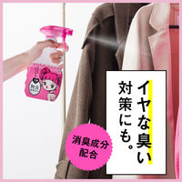 無虫かおりさん 可憐なローズの香り ファブリックミスト ダニよけ 除菌 消臭スプレー 400mL 1個 アース製薬