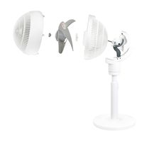 YAMAZEN 18cm ミニリビング 扇風機 サーキュレーター お手入れ簡単 全分解仕様 YLS-F181(W) 1台