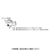 スガツネ工業 ラプコン・ダンパーヒンジ UDHー16型 UDHー16AHSーG 1セット(3個)（直送品）