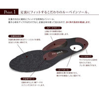 リゲッタ 5cmヒールパンプス ブラック S(22.0~22.5cm) R19001-BLK-S 1足　ナースシューズ（直送品）