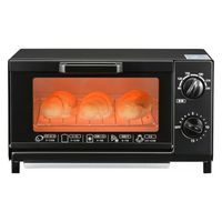 オーム電機 オーブントースターYH100DーK 08-3273 1個