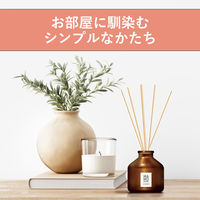 リードディフューザー 虫除け 芳香剤 マモルームエッセンス 虫よけスティック くつろぎのバニラウッド 本体 70ml 1個 室内用 部屋 アース製薬