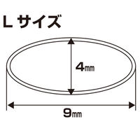 ヨロスト TECH パーマキュア【#222】 Lサイズ　対応釘穴:7mmまで 154005 0001 1箱(50本)（直送品）