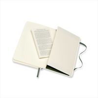 モレスキン クラシック ノートブック ソフト ルールド(横罫) ポケット マートルグリーン QP611K15 1冊（直送品）