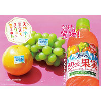 サントリー天然水 きりっと果実 ピンクグレープフルーツ＆マスカット 600ml 1セット（48本）