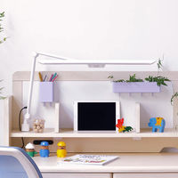 くろがね工作所 スチールパネルデスク ライト付 ミディアム木目 BC-23ANL 1セット（3点入）（直送品）