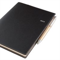 【2023年4月版】NOLTY エクリ A5 週間方眼メモ ブラック 2023-9669 1冊 日本能率協会マネジメントセンター（直送品）