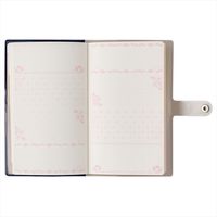 【2023年4月版】PAGEMファミリーM ポーチたっぷりスリム-i 週間横ケイ ライトグレー  日本能率協会マネジメントセンター（直送品）