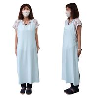 エスコ 78x143cm エプロン(作業用) EA355BC-24 1セット(5枚)（直送品）