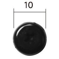 エスコ プッシュリベットクリップ(90044ー68291ー010/10個) EA527CP-131 1セット(100個:10個×10袋)（直送品）