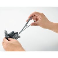 エスコ 120mm ニッパー(光造形サポート材用/ストレート刃) EA536HC-11 1丁（直送品）