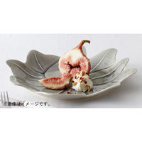 アイトー #0288071 形 アマリリス皿 L はいあお 1枚（直送品）